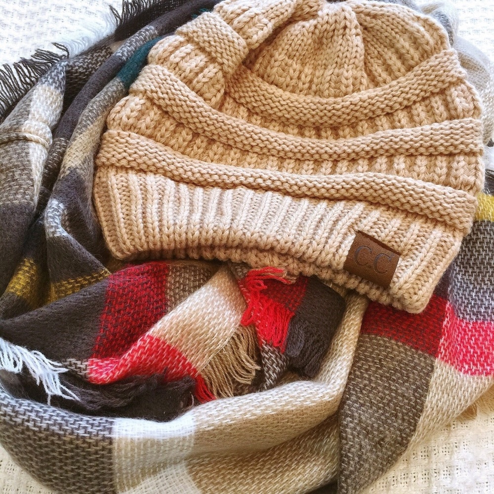 🎈SALE🎈C. C Beanie - New Beige